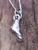 Molten Silver Drip Pendant Tiny