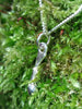 Molten Silver Drip Pendant