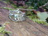 Molten Silver overlap ring