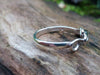 Tendril Top ring Silver