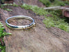 Gold Dot Sterling Silver Stacking Ring
