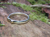 Gold Dot Sterling Silver Stacking Ring