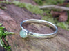 Amazonite Sterling Silver Stacking Ring