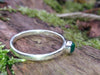 Green Agate Sterling Silver Stacking Ring