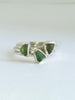 sea glass stacking ring set