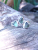 Seafoam Seaglass Ring Stacking Rings