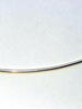 Sterling silver neck wire